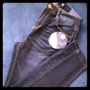 Dark blue skinny jeans